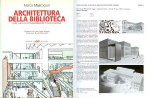 L'Architettura della Biblioteca - Edizioni S.Bonnard - Cremona, Italy (p.107-108)